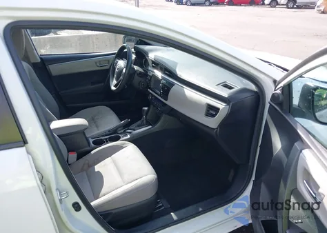 2016 Toyota Corolla Le из США, поврежденный, VIN 2T1BURHE3GC734018